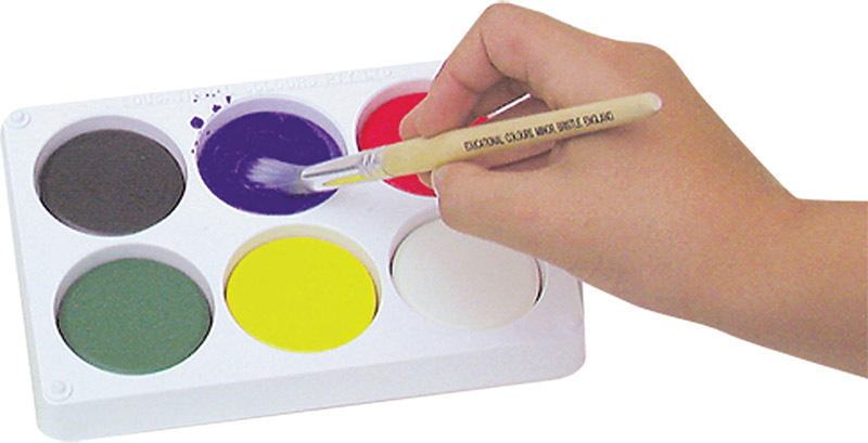 Paint Blocks Thin Set - Assorted Colours Palette