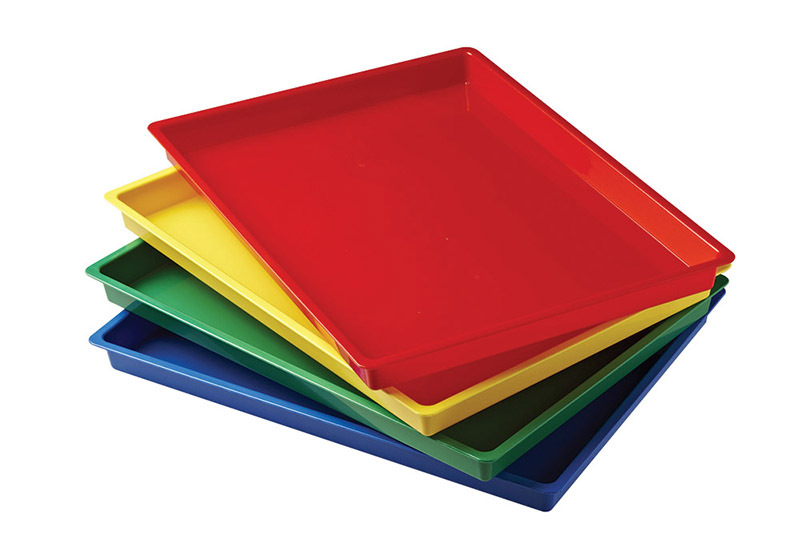 Art Tray - Assorted Colours Set of 4