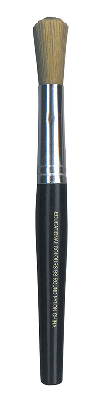 Jumbo Stubby Brush - Major Round 200mm