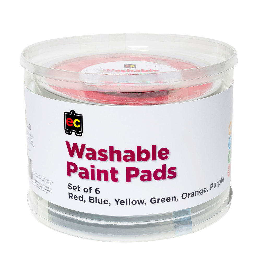EC Paint Stamper Pads - Assorted Set of 6