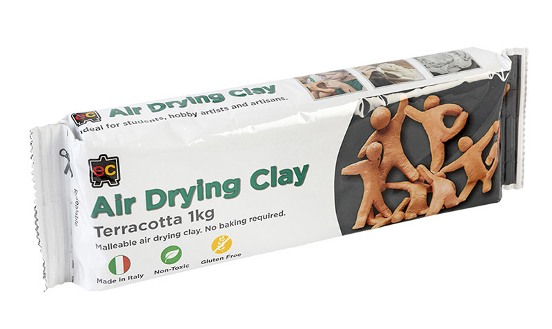 EC Air Dry Clay 1kg - Terracotta