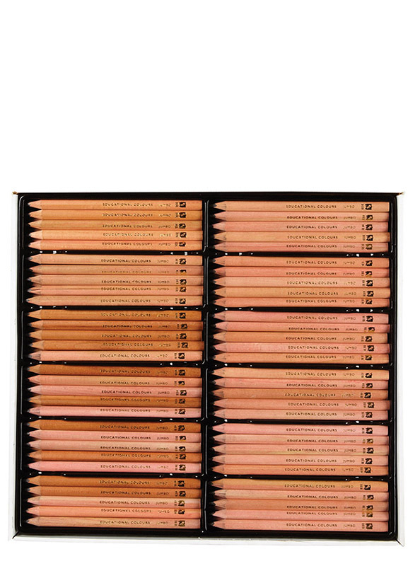 EC Triangular Jumbo HB Pencils - 120pk