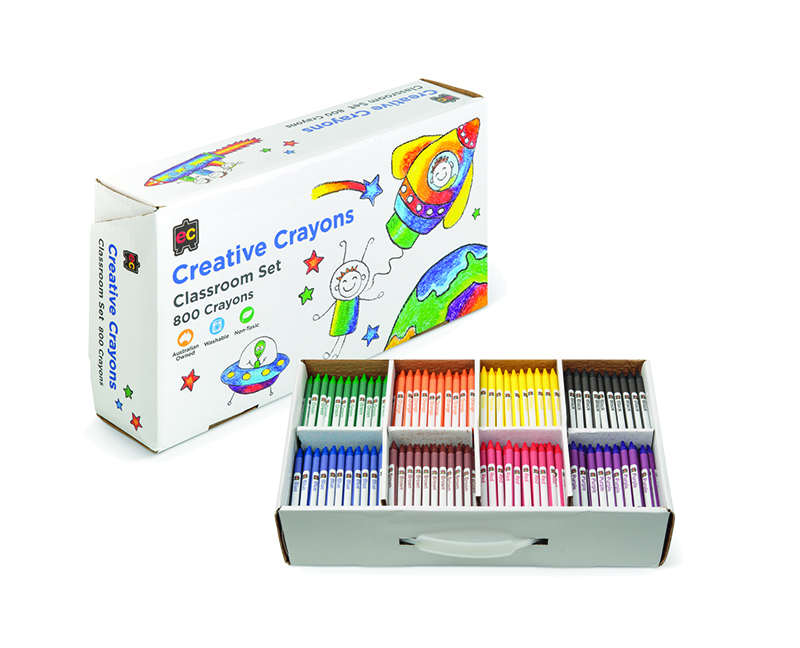 EC Creative Crayons - Classpack of 800