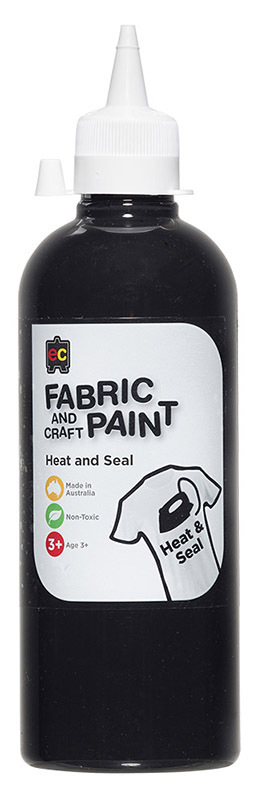 EC Fabric & Craft Paint 500ml - Black