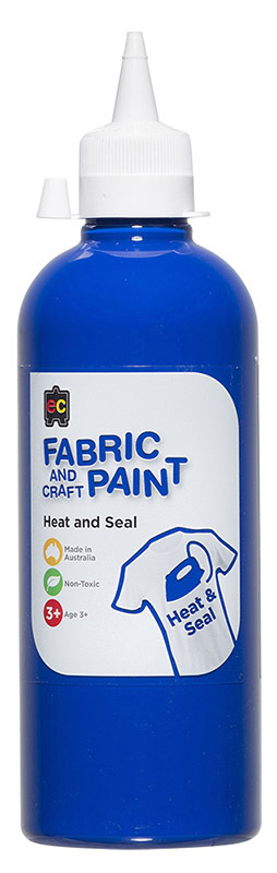 EC Fabric & Craft Paint 500ml - Dark Blue
