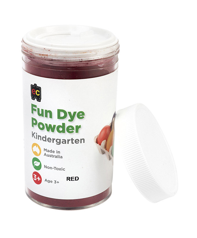 EC Craft Fun Dye Powder 100g - Red