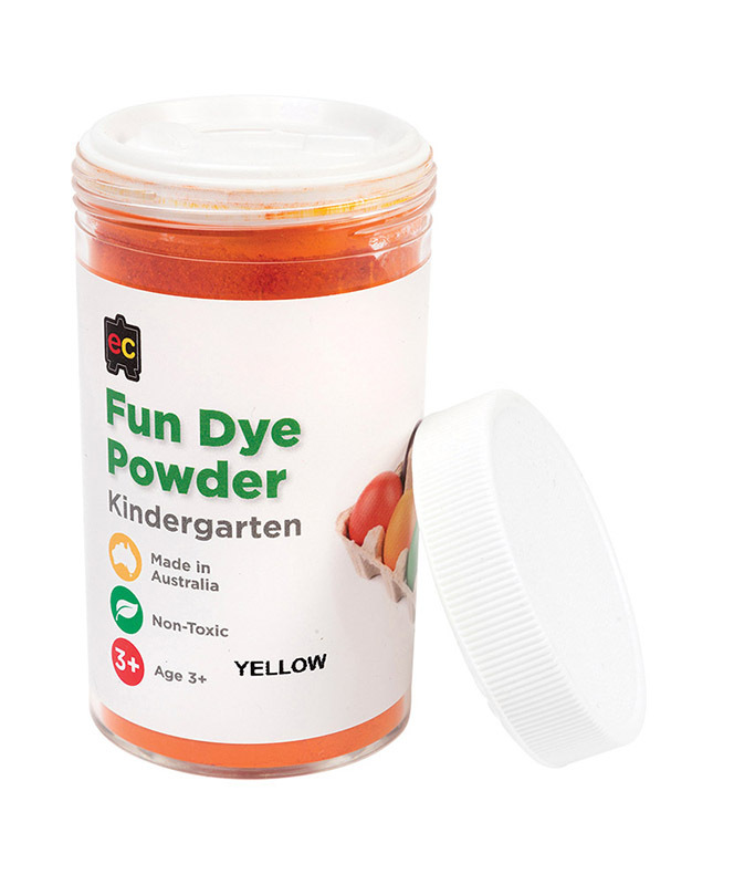 EC Craft Fun Dye Powder 100g - Yellow