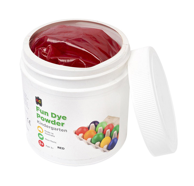 EC Craft Fun Dye Powder 500g - Red