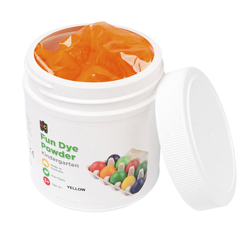 EC Craft Fun Dye Powder 500g - Yellow