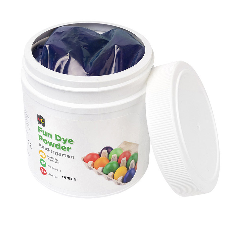 EC Craft Fun Dye Powder 500g - Green