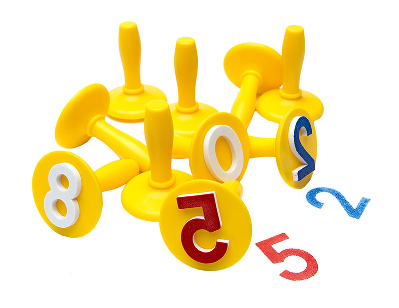 Paint Stampers - Numbers 0-9 10pk