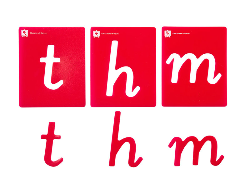 EC Alphabet Stencil - Lower Case