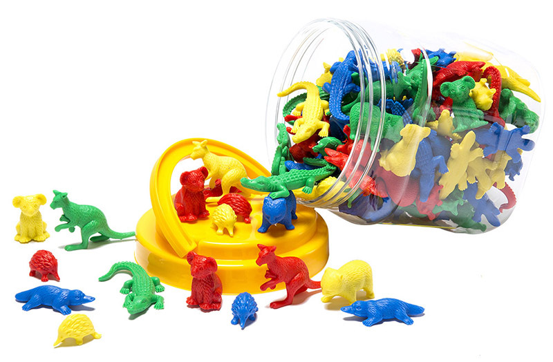 LCBF Australian Animals Counters Jar - 120pcs