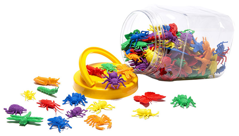 LCBF Garden Bugs Counters Jar - 144pcs