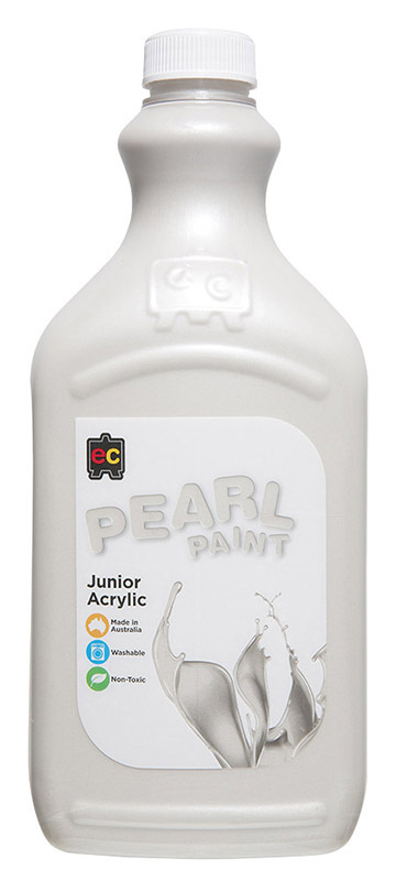 EC Pearl Junior Acrylic Paint 2L - White