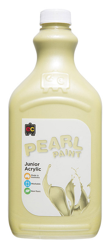 EC Pearl Junior Acrylic Paint 2L - Yellow