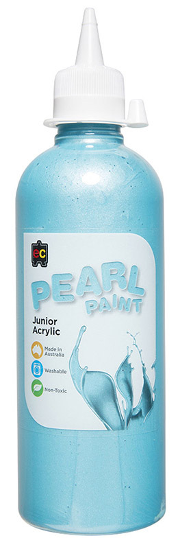 EC Pearl Junior Acrylic Paint 500ml - Blue