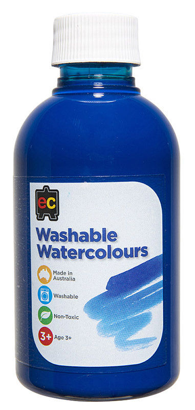 Washable Watercolour Paint  250ml - Blue