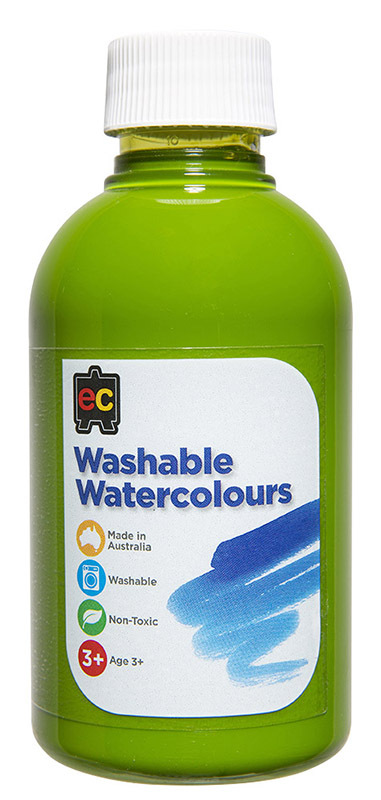 Washable Watercolour Paint  250ml - Lime