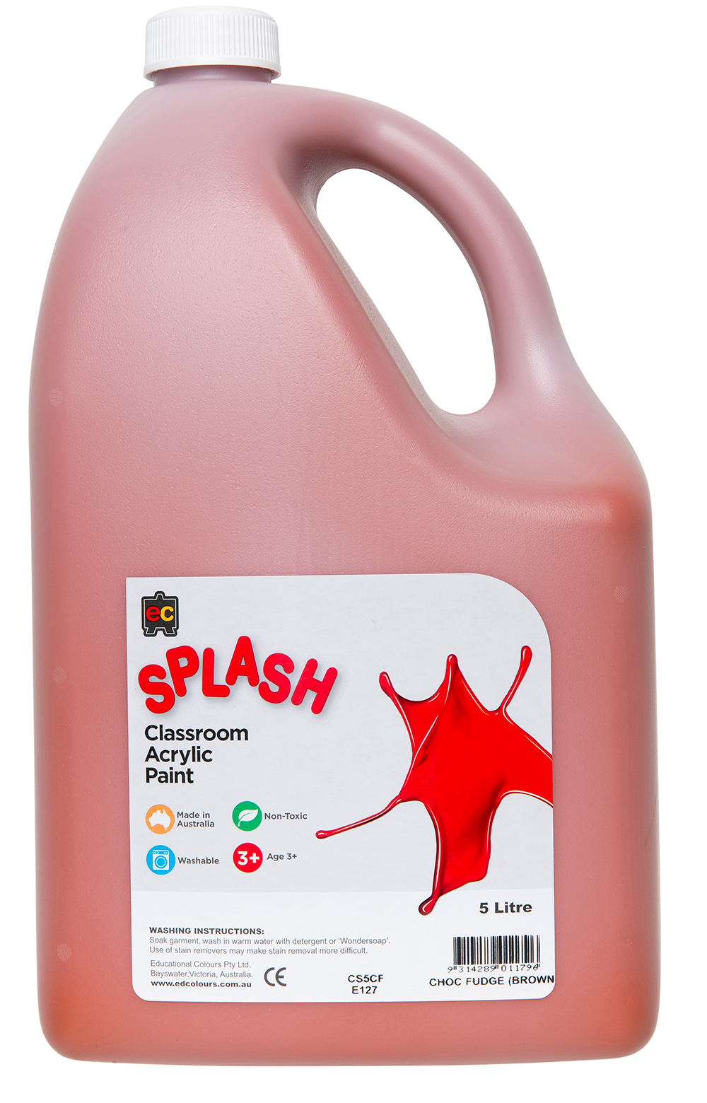 EC Splash Paint 5L - Chocolate Fudge (Brown)