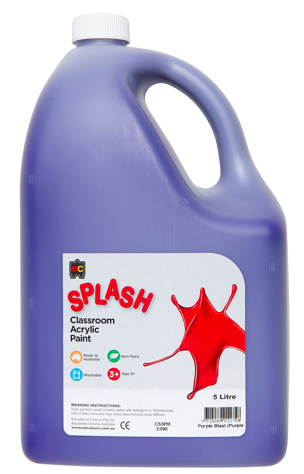 EC Splash Paint 5L - Purple Blast (Purple)