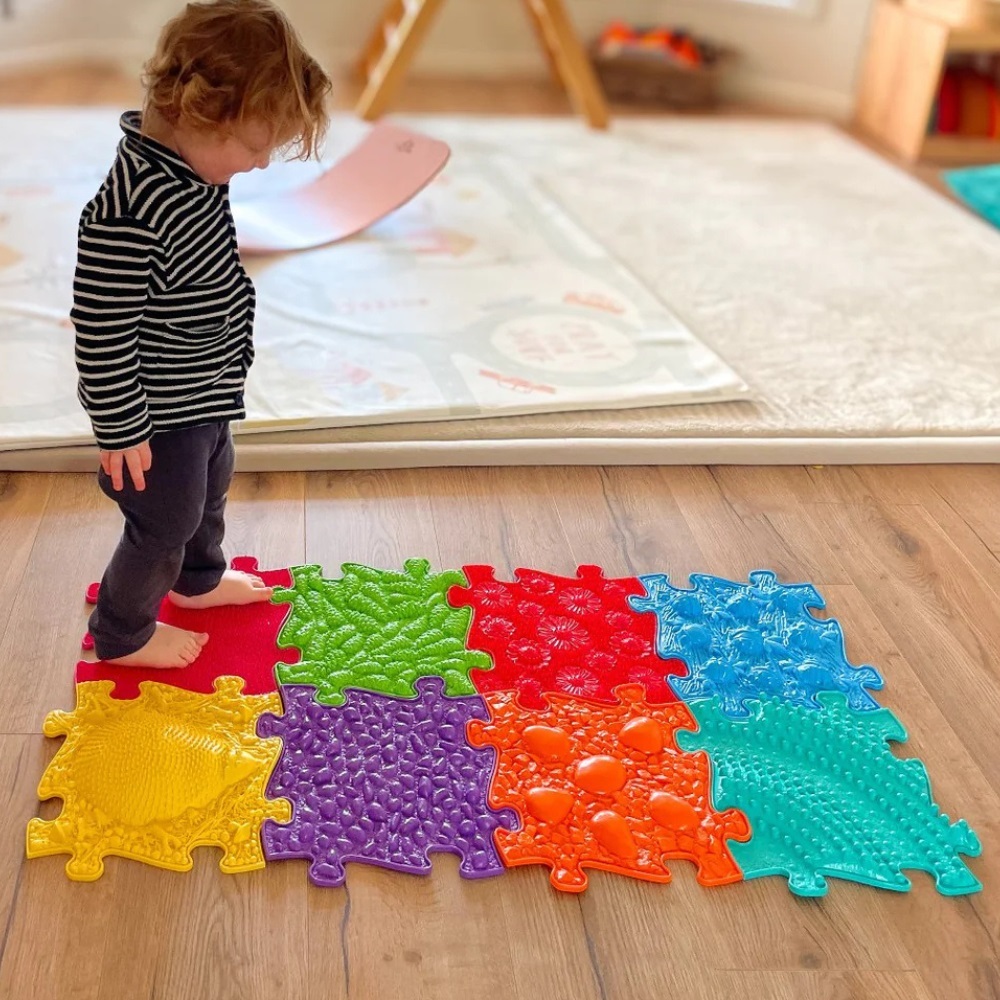 Muffik Sensory Play Mat Set RAINBOW - 8pcs