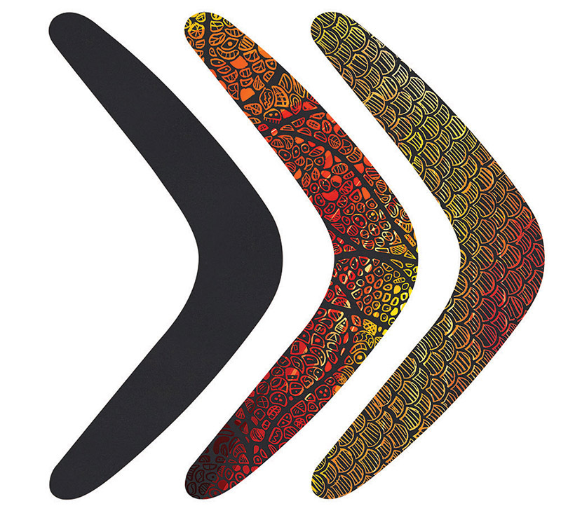 Scratch Paper Shapes - Boomerangs 30pk