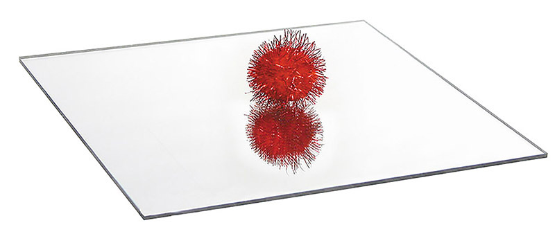 Decorative Square Acrylic Mirror - 10pk