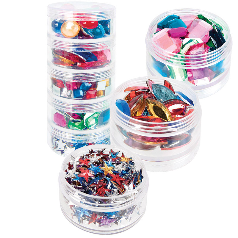 Stackable Jewels - Assorted 750pk