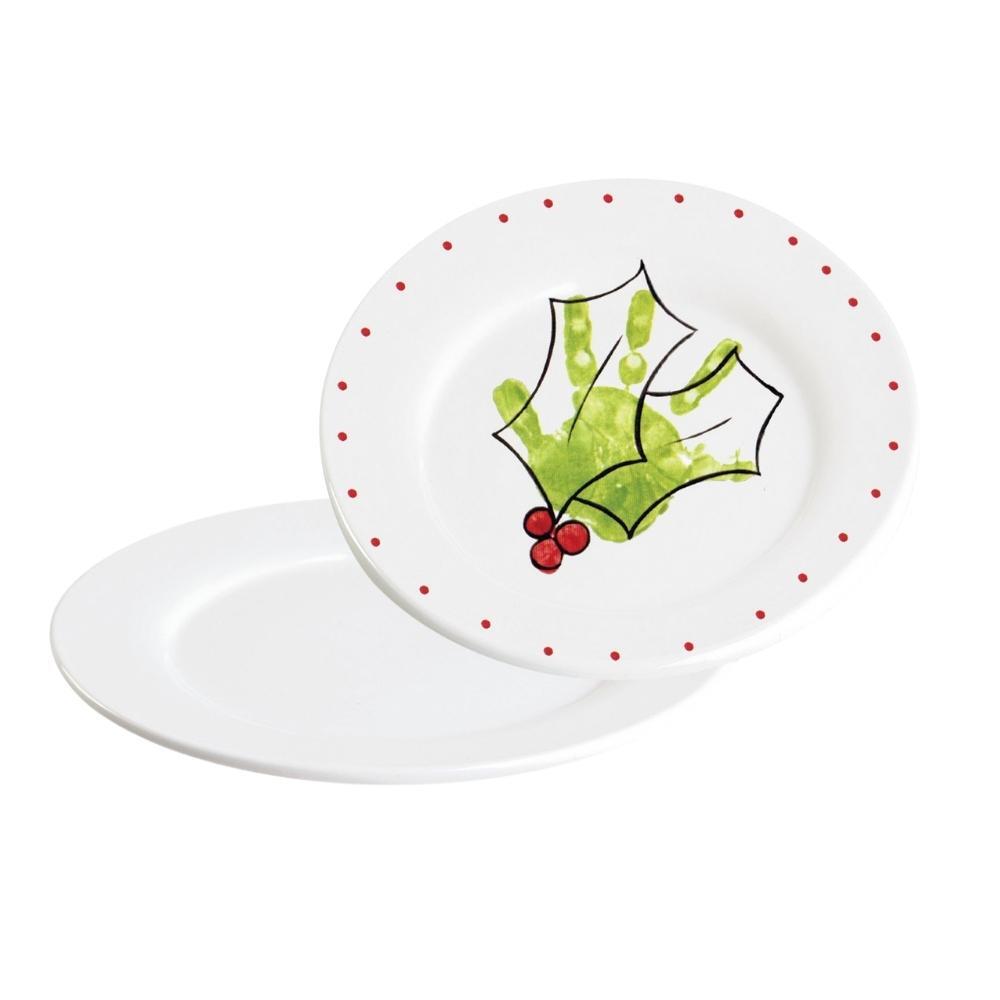 Porcelain/Ceramic - White Plates 6pk