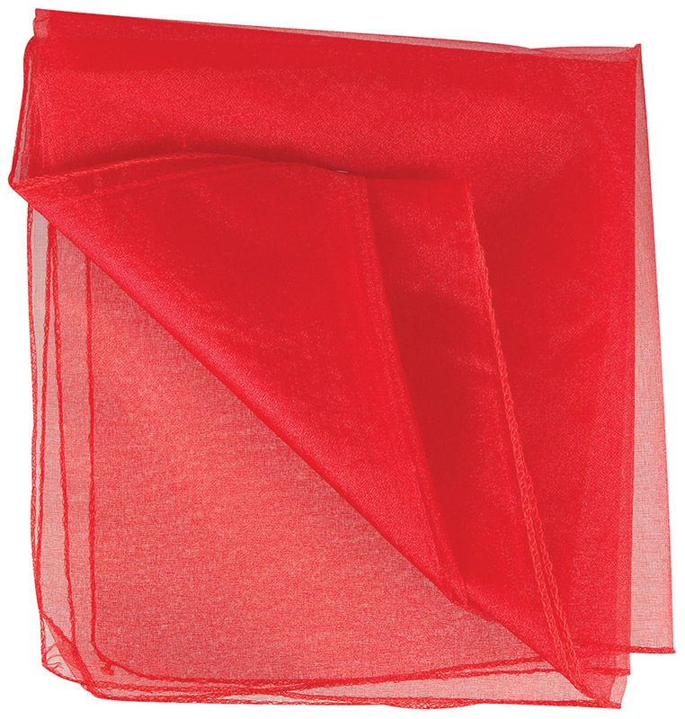 Poly Organza Roll 70cm x 10m - Red