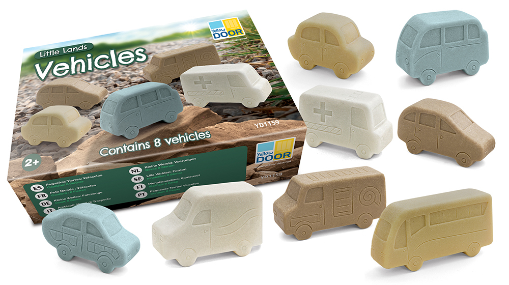 Little Lands Play Stones - Vehicles