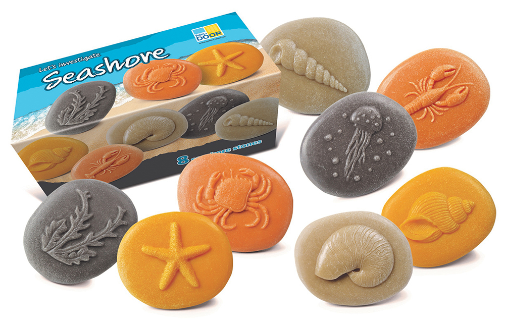 Let's Investigate Tactile Stones - Seashore