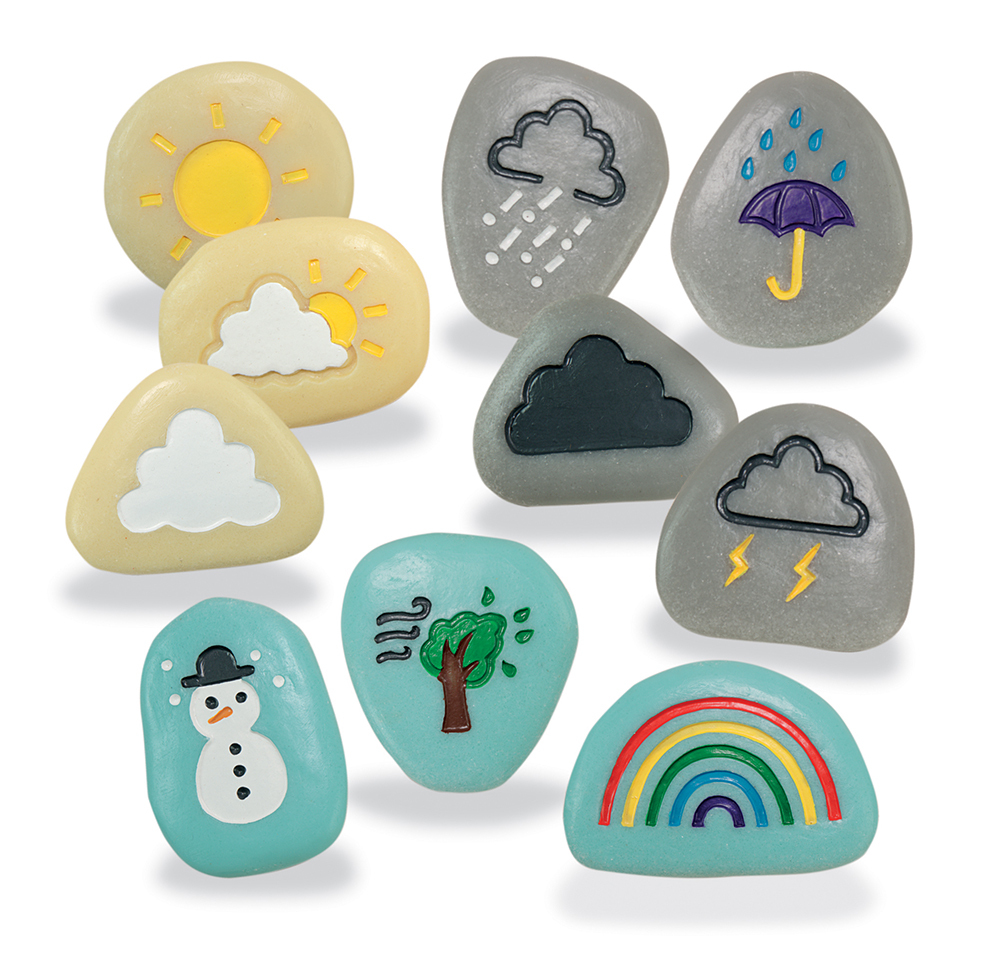 Sensory Play Stones - Weather 