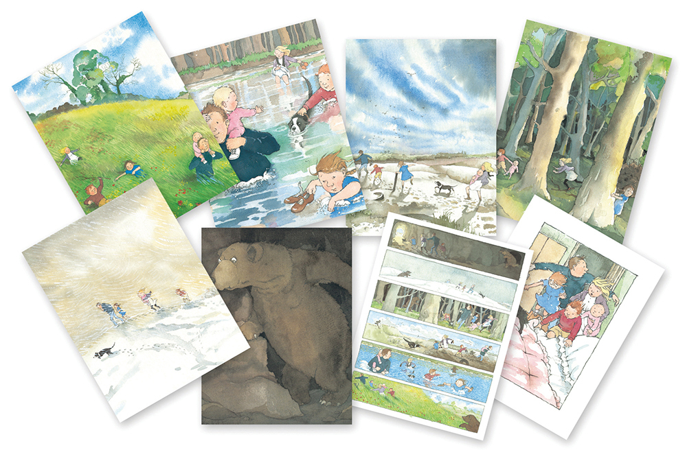 Story Talk Cards - We're Going on a Bear Hunt 