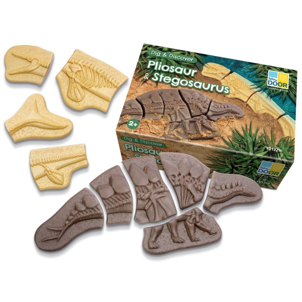 Dig and Discover - Pliosaur & Stegosaurus
