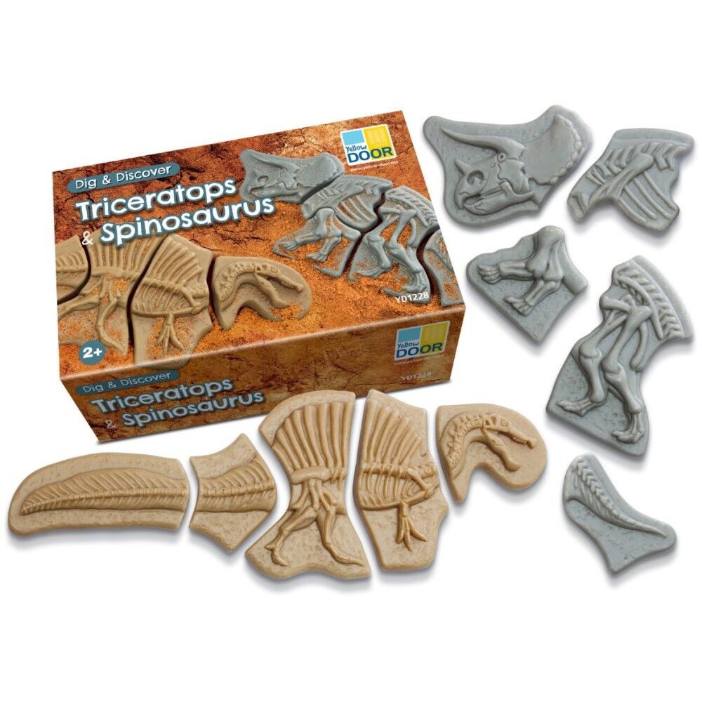 Dig and Discover - Triceratops & Spinosaurus