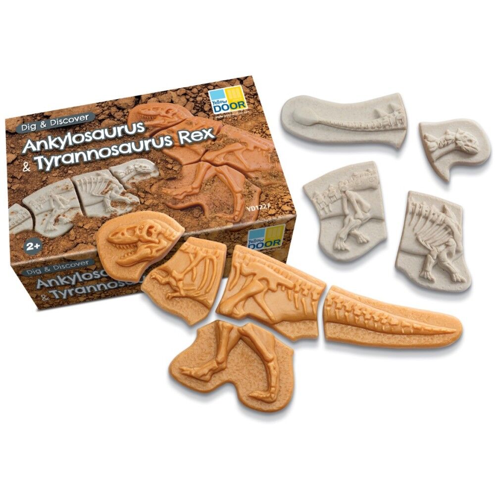 Dig and Discover - Ankylosaurus & Tyrannosaurus Rex  