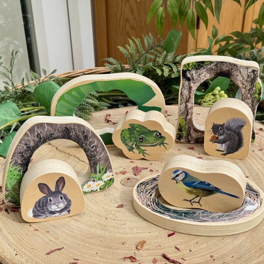 Who's Hiding? - Woodland Animals