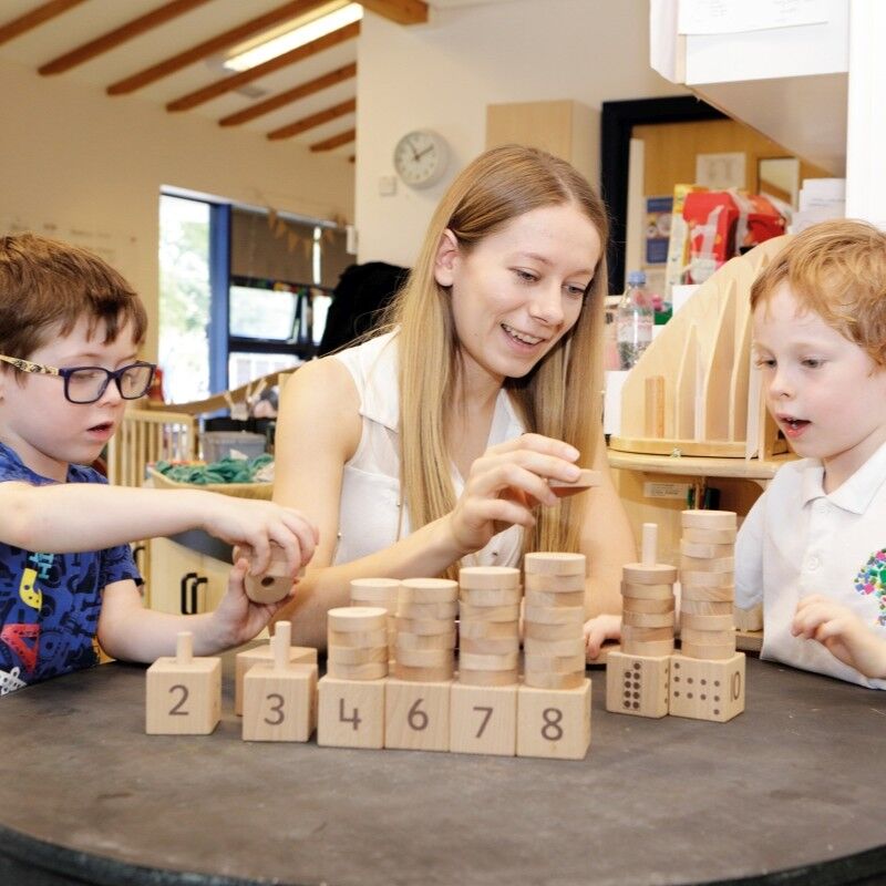 1-10 Natural Number Stacker