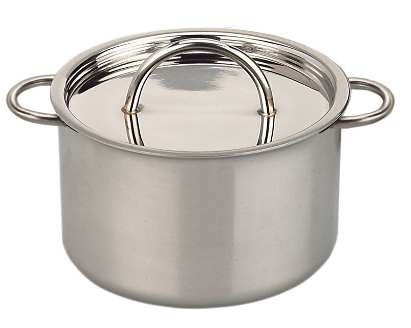 Gluckskafer Stainless Steel Cookware - Pot & Lid 12cm