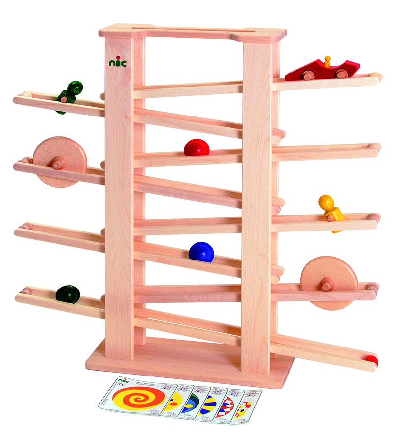 NIC Multi-Race 8 Track Marble Run