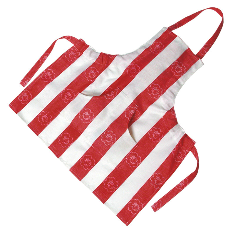 Gluckskafer Baking Accessories - Children's Apron Red & White