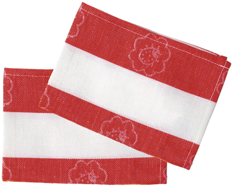 Gluckskafer Baking Accessories - Tea Towels Red & White 2pcs