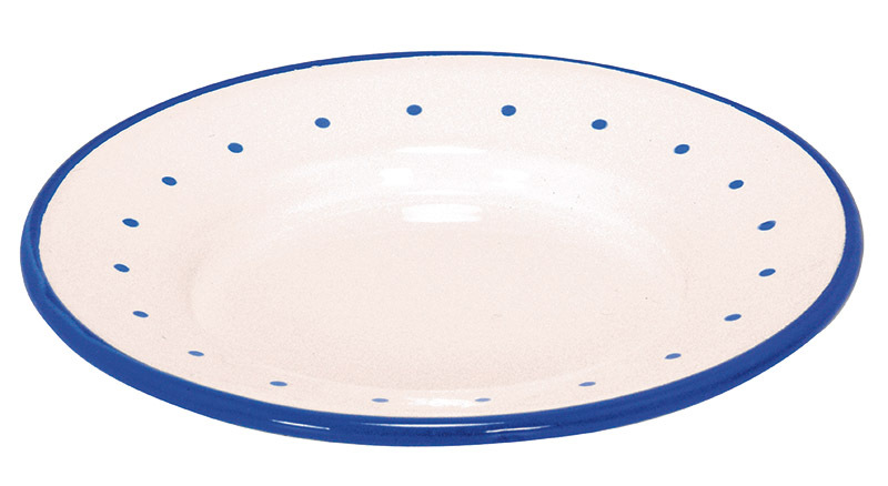 Gluckskafer Enamel Crockery - Plate 16cm