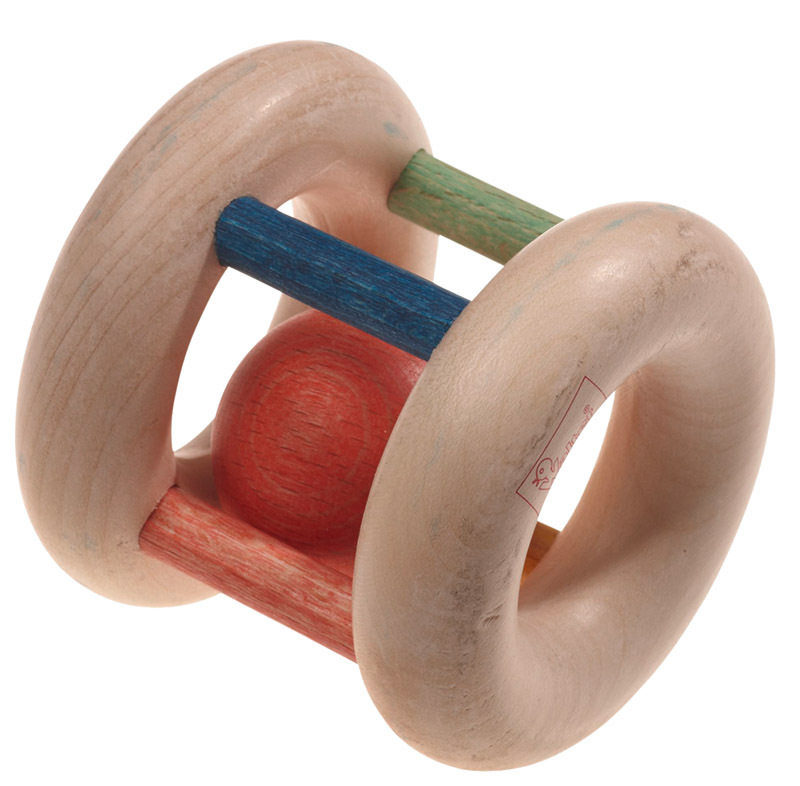 Walter Wooden Baby Toys - Rattle & Ball
