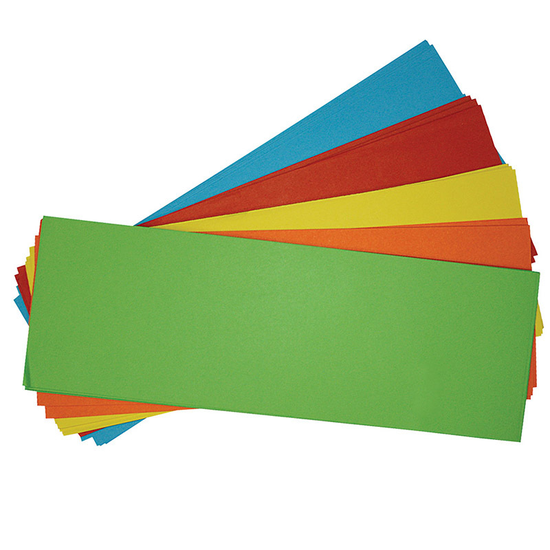 Chain Making Paper Strips 210 x 45mm - Assorted 300pk