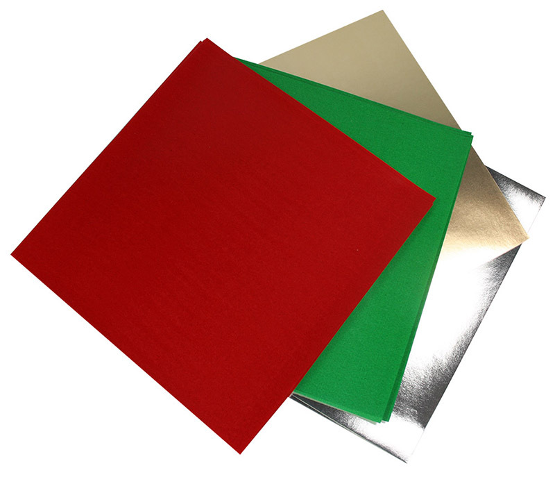 >Kinder Squares Large 250 x 250mm - Christmas 100pk