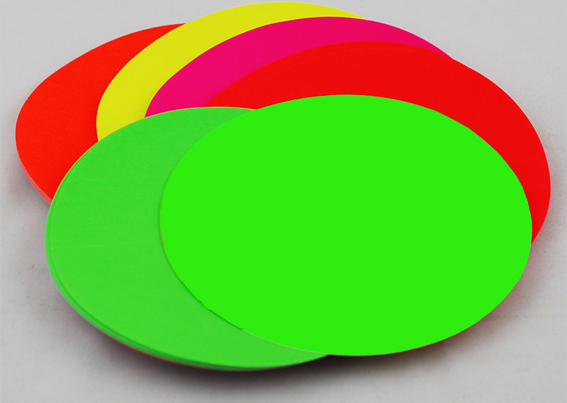 Kinder Circles Large 180mm - Fluoro Assorted 100pk