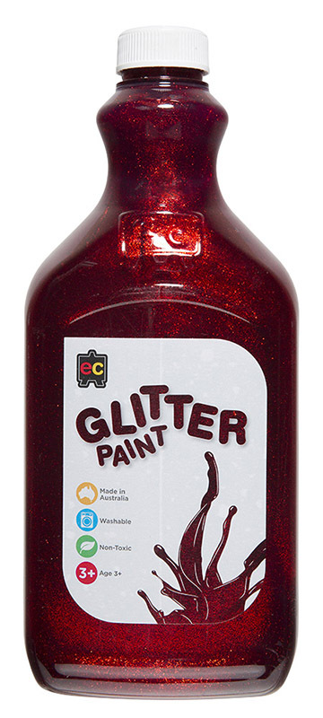 EC Glitter Paint 2L - Red